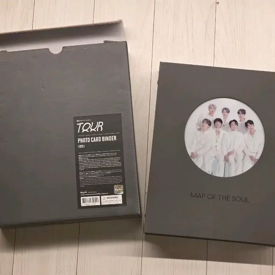 BTS MAP OF THE SOUL TOUR 포토카드 바인더