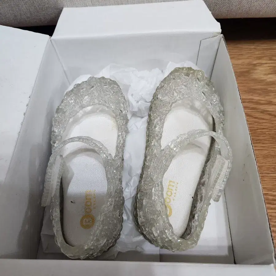 봉 지그재그 프린세스 젤리슈즈 150