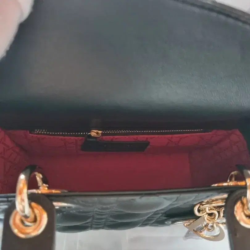 디올 크리스찬 레이디백 스몰 블랙 사진 5