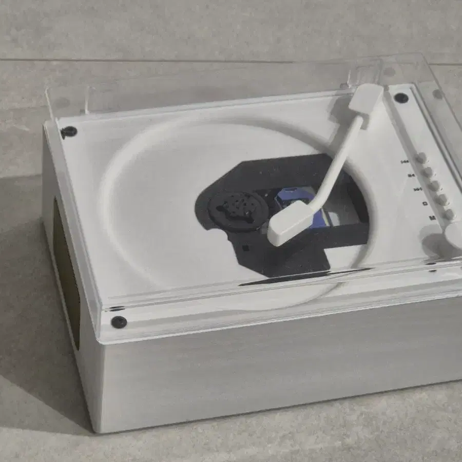 시디 플레이어 턴테이블 레트로 CD CDP 스피커 투명 블루투스