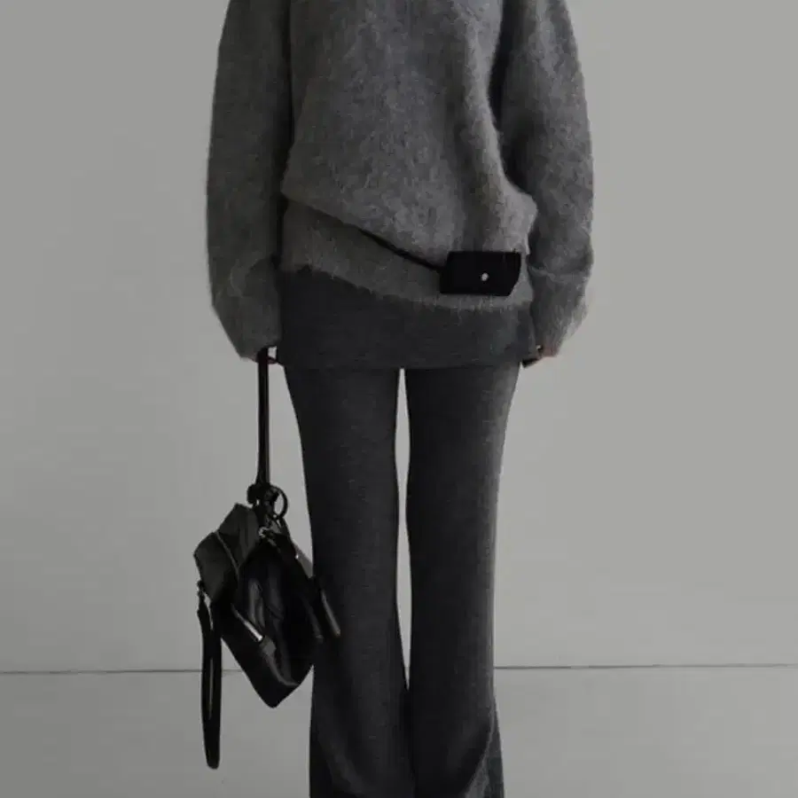 라룸 기모 레이어 팬츠