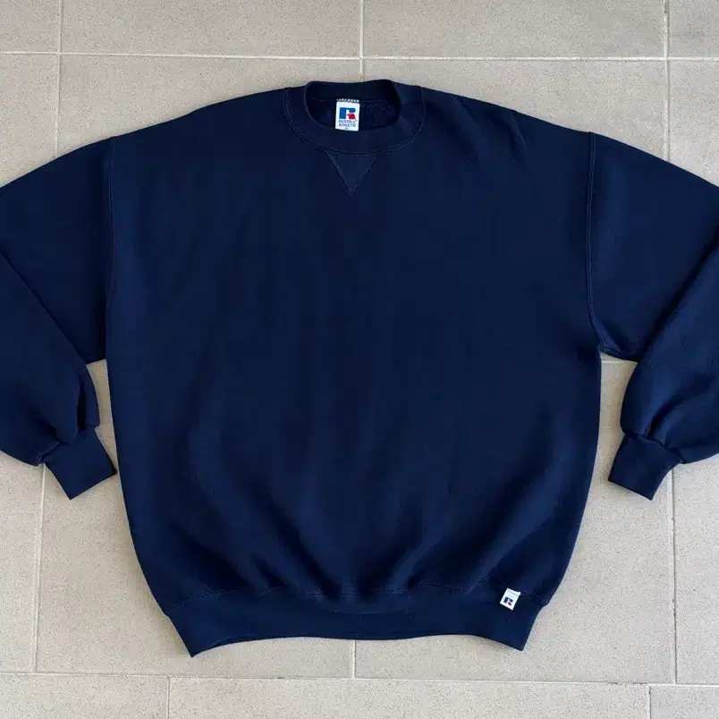 90s 빈티지 러셀 스웻셔츠 네이비 XL USA