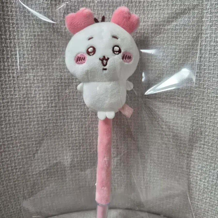치이카와(먼작귀) 폭신폭신 마스코트 집게 카니 볼펜