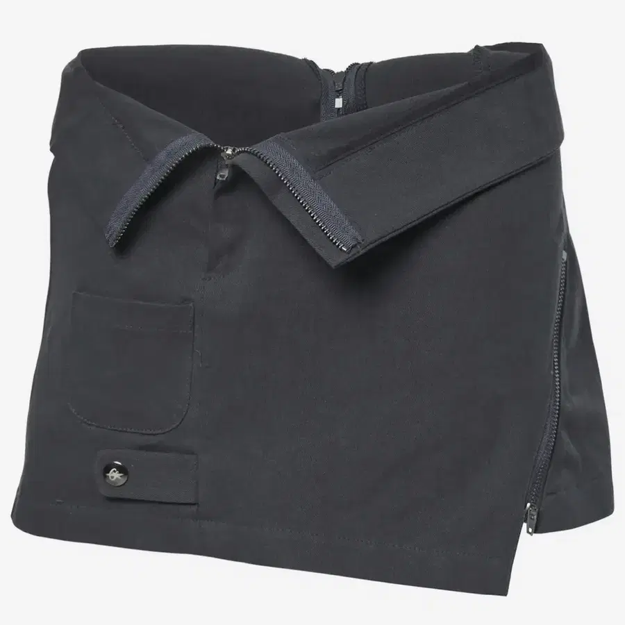 플레어업 폴디드 스커트 Asymmetrical Folded Skirt
