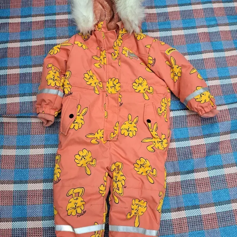 삠뽀요 아동 스키복겸 우주복 L