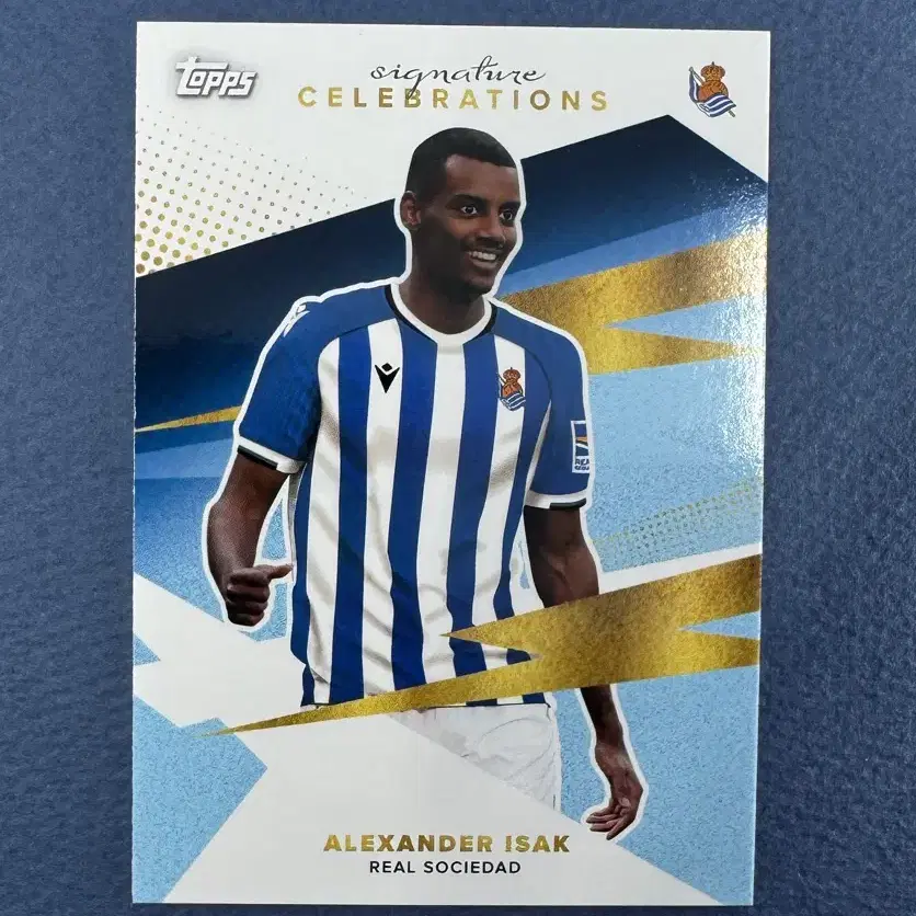 [알렉산더 이삭] 2021-22 Topps 알렉산더 이삭 Real Sociedad Team Set Insert