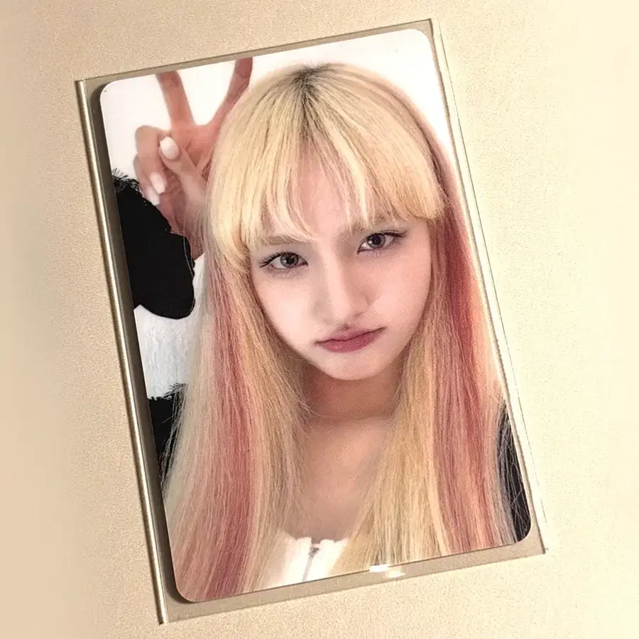 아이브 일레븐 위드드라마 럭드 리즈 포카