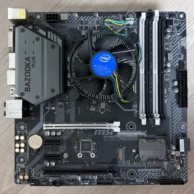 인텔 i5-8500 + MSI B360M BAZOOKA PLUS 메인보드 세트