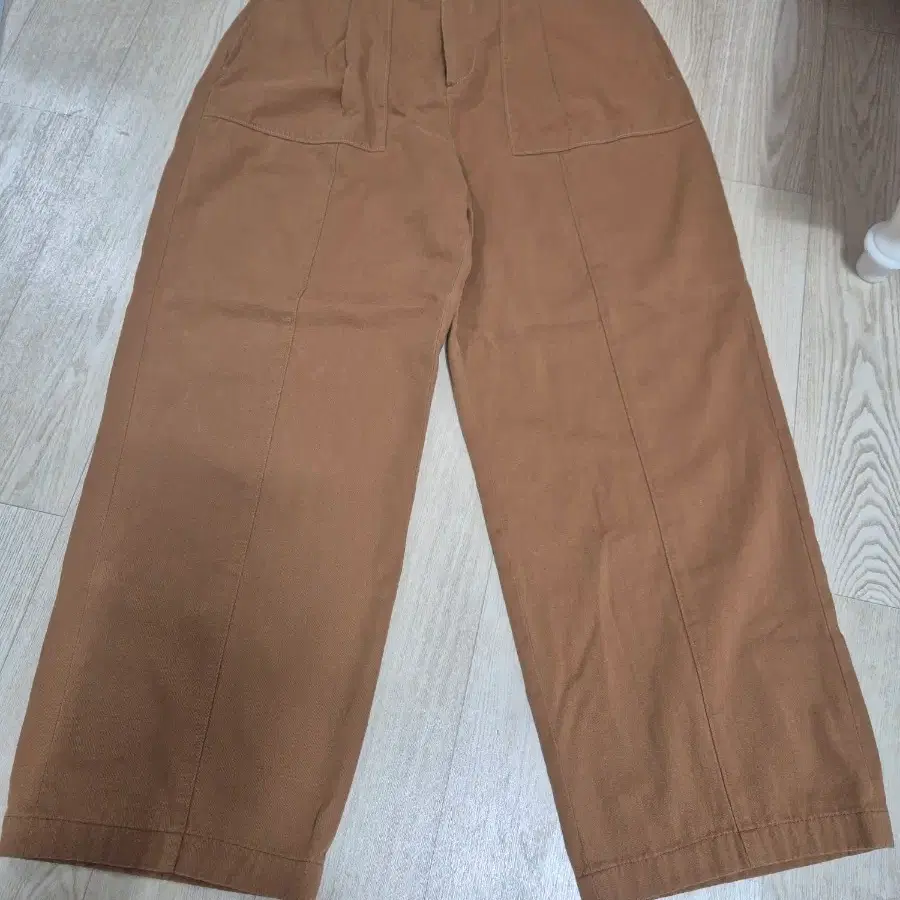 보카바카 와이드 팬츠 M 브라운