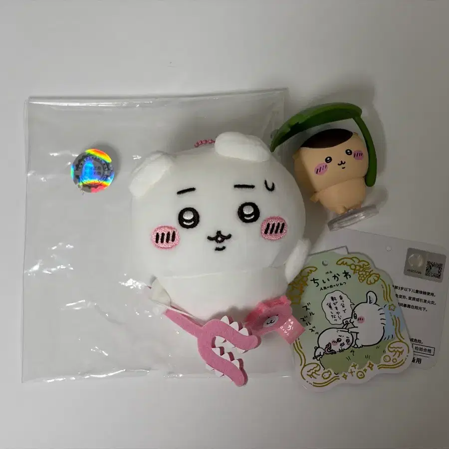 치이카와 귀늘치이 + 우산 피규어 쿠리만쥬