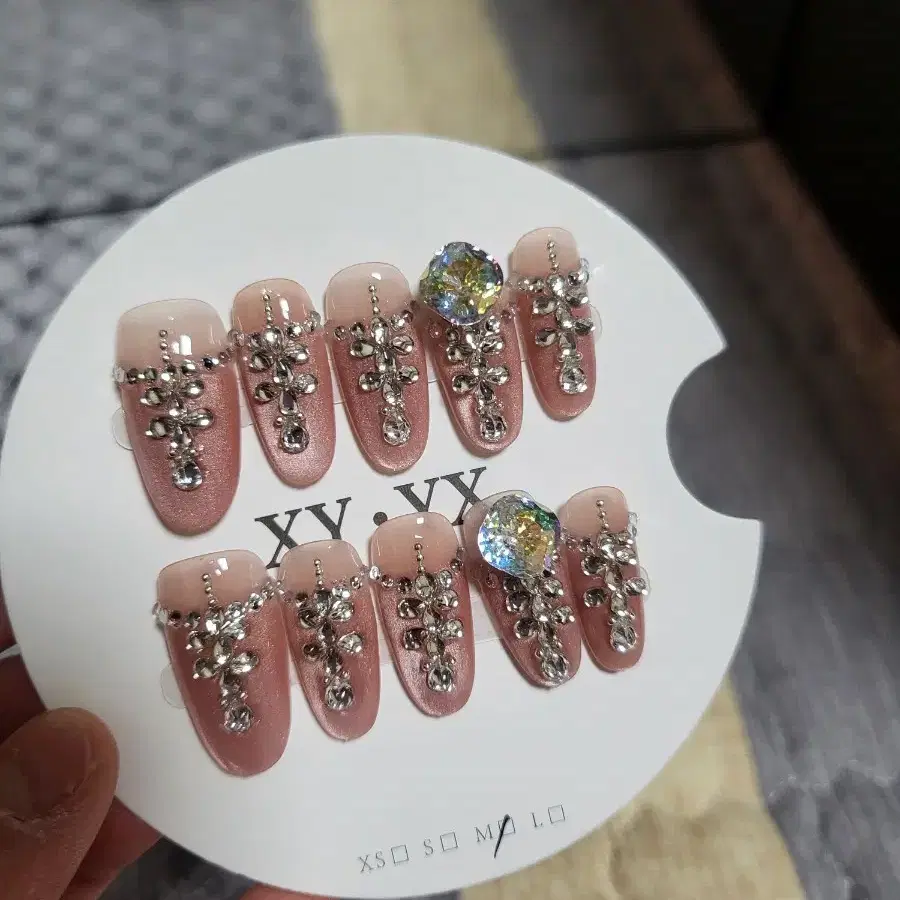 양산형네일팁 m