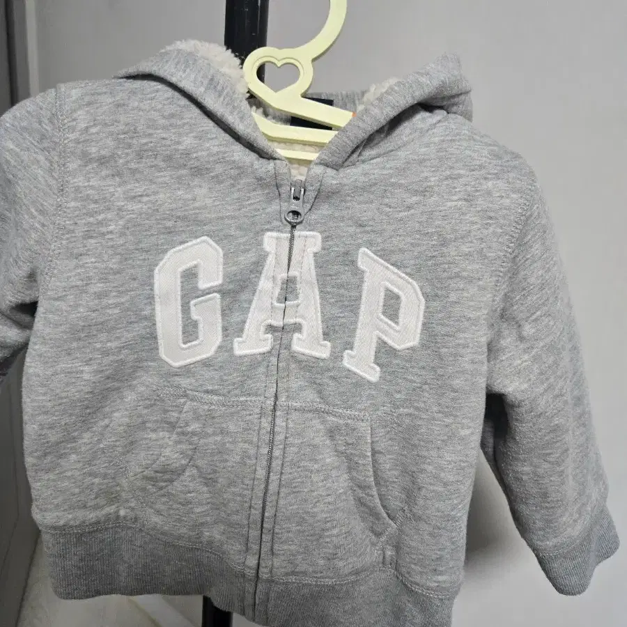 GAP 키즈 후드 집업 그레이 12~18개월