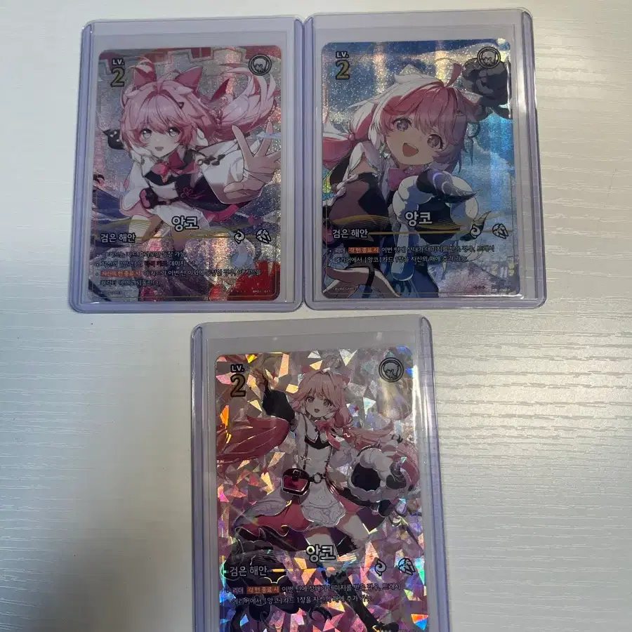 명조 배틀 tcg 앙코 캐릭터 카드 3성 4성 일괄