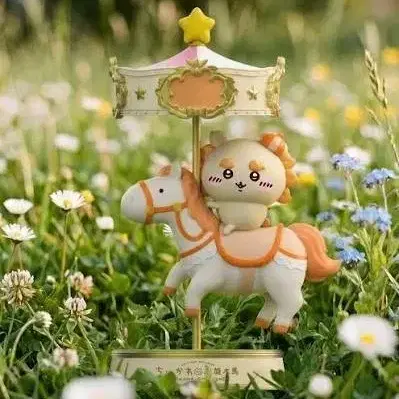 정품,현물,희귀품) 치이카와 시사 회전목마 피규어 홍콩 아티버스 한정판