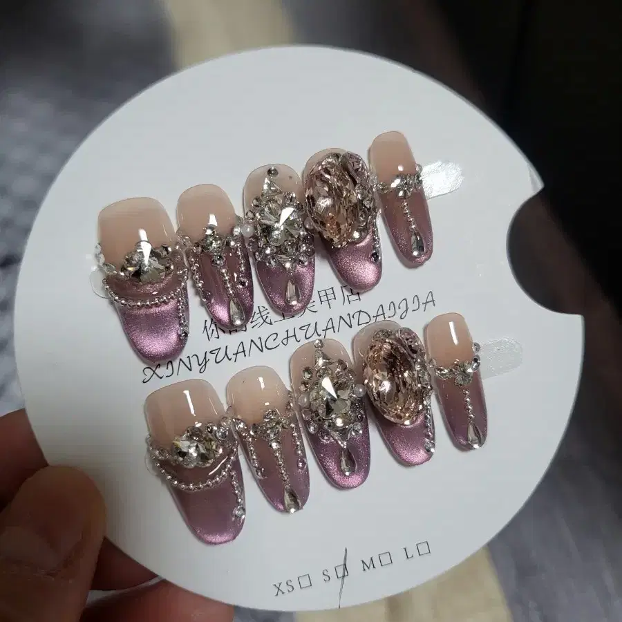 양산형네일팁 s