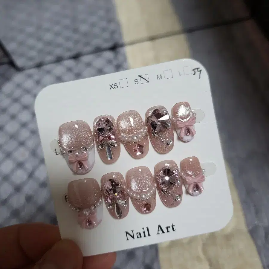 양산형네일팁 s