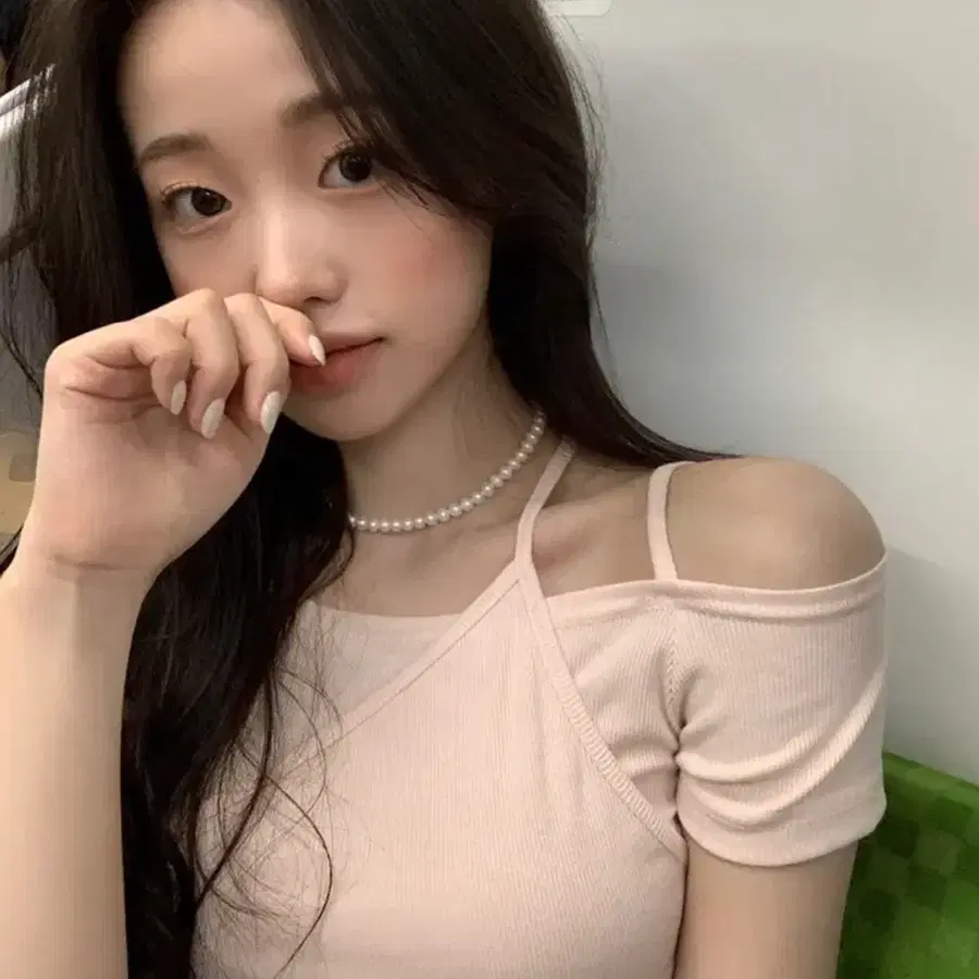 영앤리치 유니크리치 스트랩 핑크