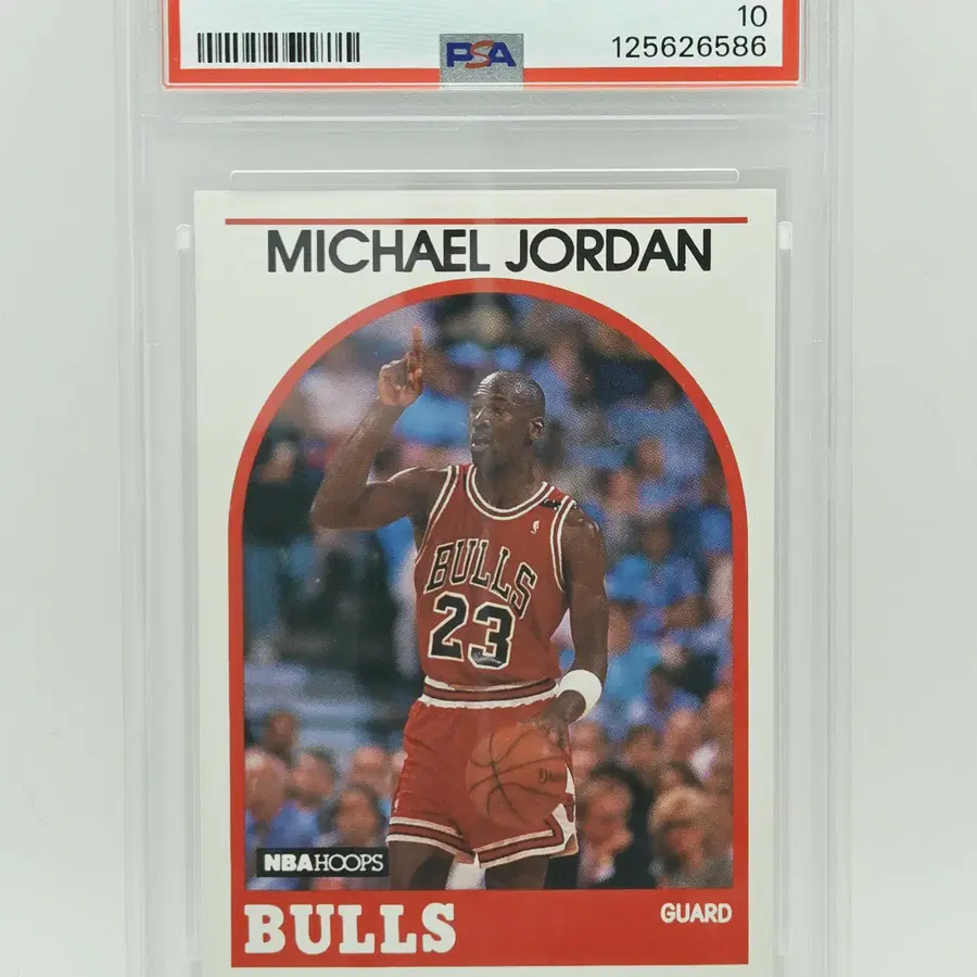 K) 1989 HOOPS 마이클 조던 PSA10