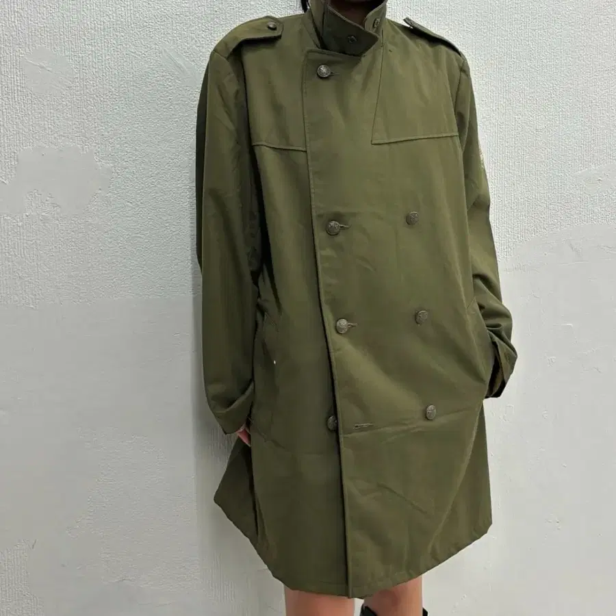 체코 밀리터리 제복 코트