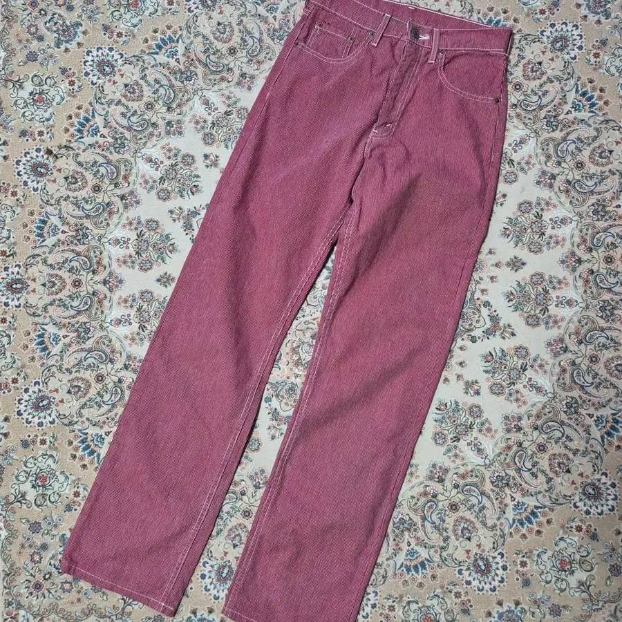 Levi's Vintage Clothing 리바이스 512 화이트탭 히코리 팬츠