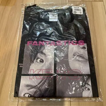 FANTASTICS 기무라 케이토 BOT 포토 프린트 T셔츠 M