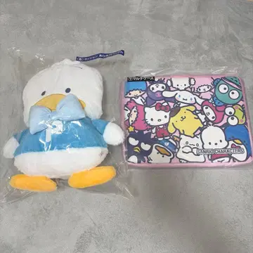 산리오 캐릭터 대상 당첨 복권 멀티 케이스 쿠션 세트