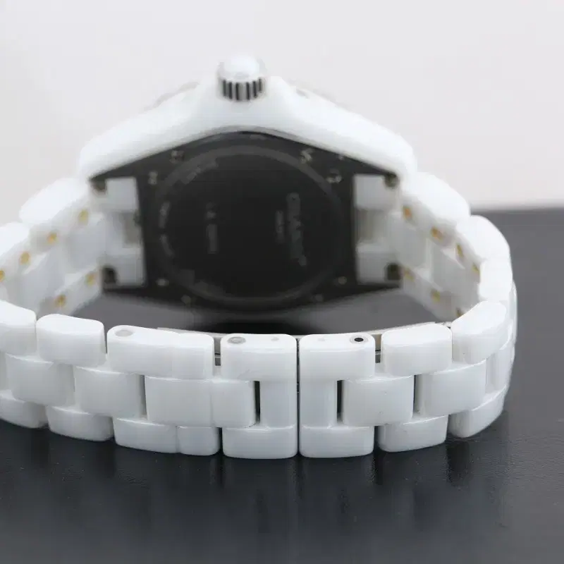 샤넬 Chanel J12 화이트 세라믹 쿼츠 시계 사진 6