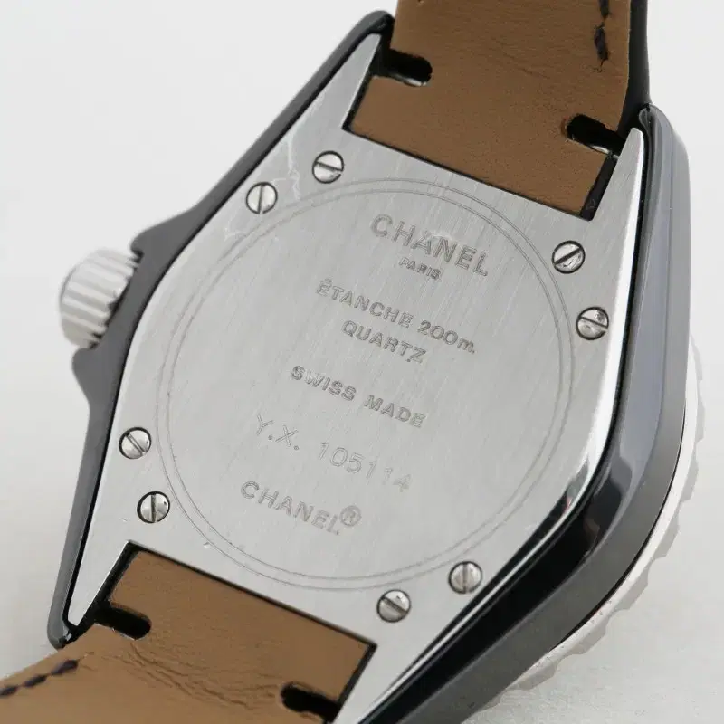 샤넬 J12 Chanel J12 블랙 세라믹 쿼츠 시계 사진 8