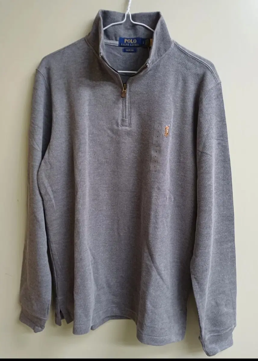 Polo Ralph Lauren Men Women Unisex Cotton Half-Zip Up Knit Half-Zip Up (Authentic)