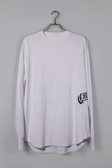 CRONOS 블랙 레터 롱 슬리브 티 긴팔 T셔츠 40(L)