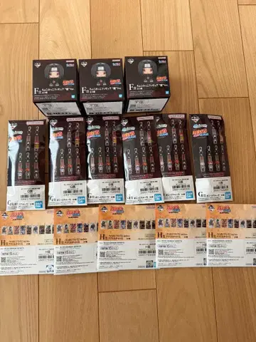 제일복권 NARUTO 질풍전 F G H I상 모음 세트