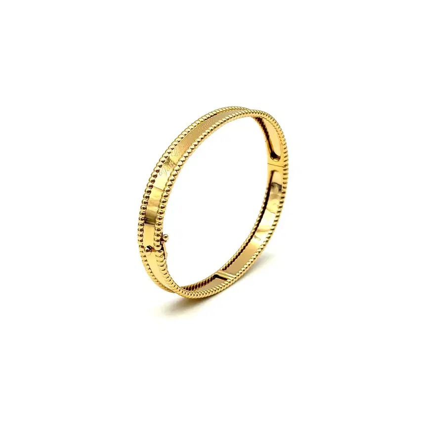 반클리프앤아펠 반클리프아펠 Van Cleef&Arpels VCARPKA00 18K 로즈골드 뻬를리 시그니처 라지 브레이슬릿 L 사진 2