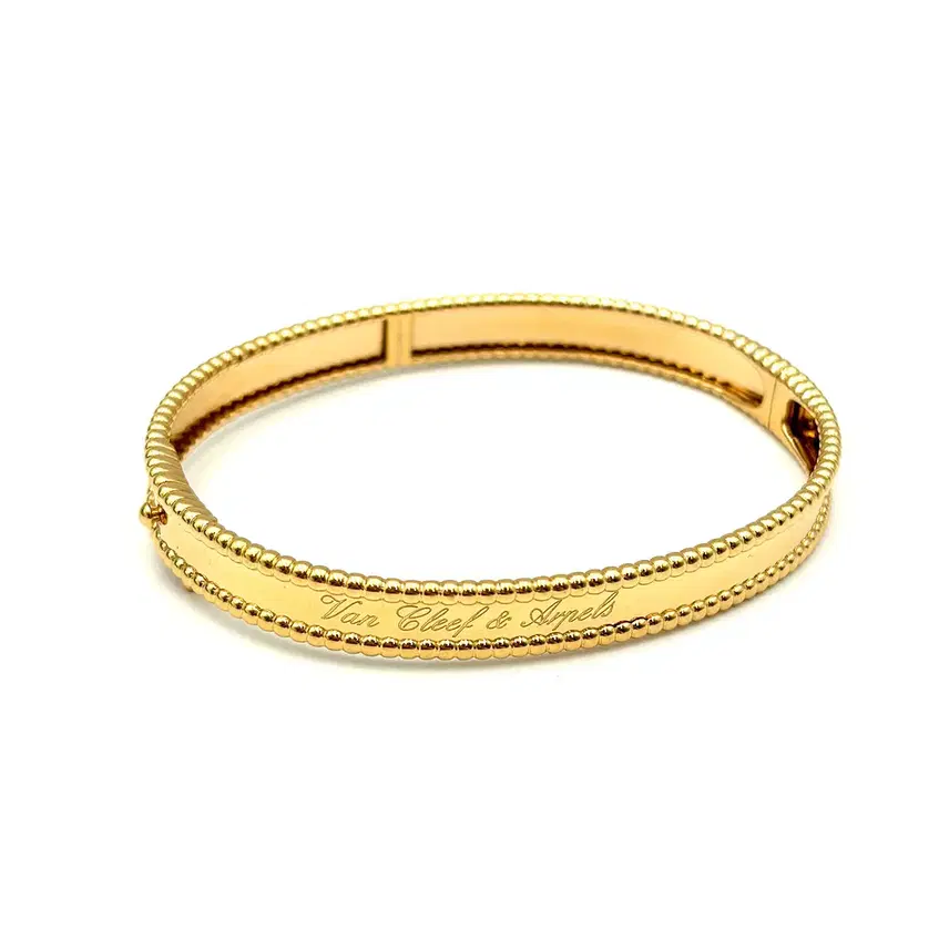 반클리프앤아펠 반클리프아펠 Van Cleef&Arpels VCARPKA00 18K 로즈골드 뻬를리 시그니처 라지 브레이슬릿 L 사진 4