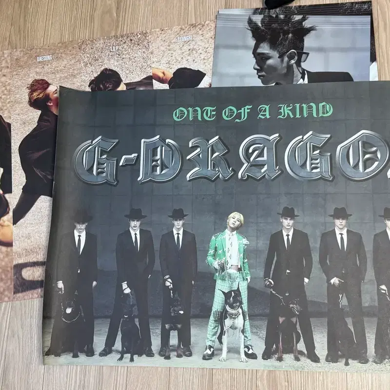 지드래곤 빅뱅 포스터 앨범 메이드 MADE 몬스터 원옵카 one of a kind 태양 승리 탑 대성