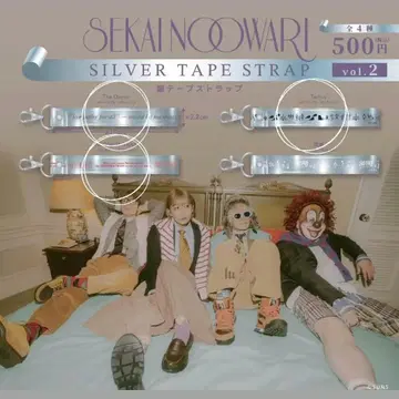 SEKAI NO OWARI 은테이프 스트랩 vol.2 3종