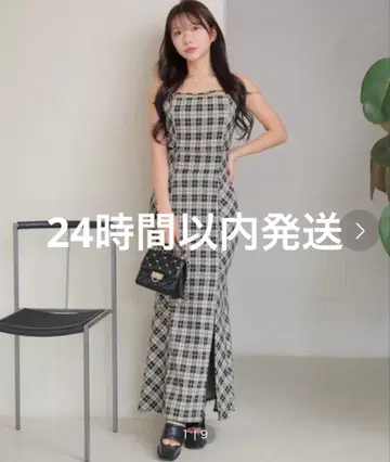 LIP SERVICE 사이드 시어 머메이드 캐미 원피스