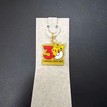 포켓몬 30주년 아크릴 키링 피카츄