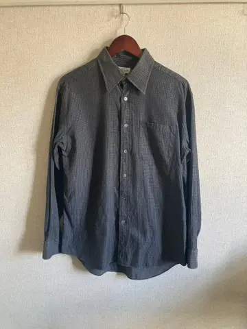 Paul Smith LONDON 긴팔 셔츠 체크 무늬 그레이 L