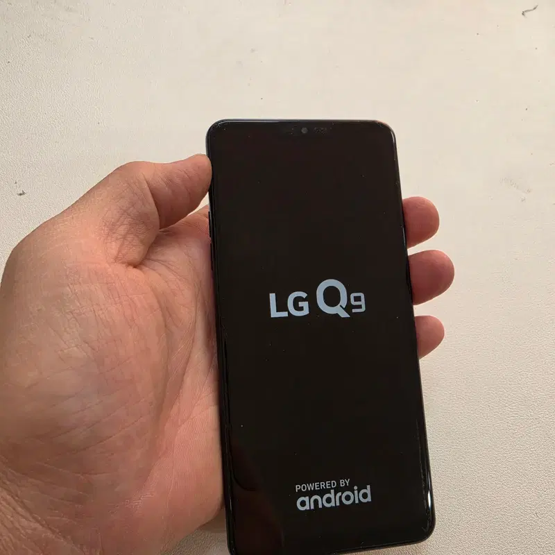 갤럭시 엘지Q9블랙 A급 무잔상 정상공기기 중고폰