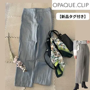 [ 새상품 ] OPAQUE.CLIP [ 네오서모 ] 속기모 트윌 스트레치 팬츠 LL
