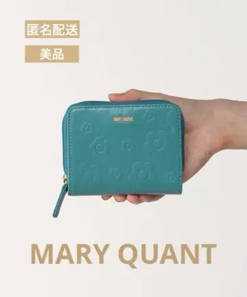 [ 상태 양호 ] MARY QUANT 마리콴트 데이지 지갑 반지 접이식 지갑