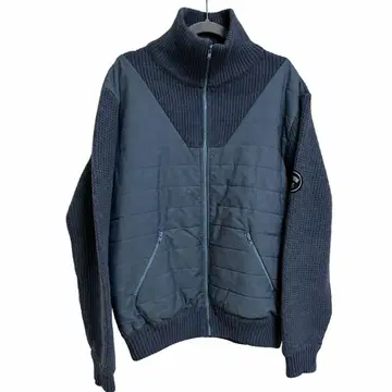 LACOSTE 니트 절개 블루종