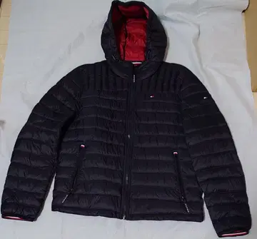 TOMMY HILFIGER 후드 퍼퍼 자켓 남성용 M (US)