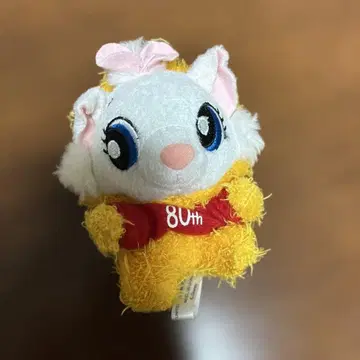 Disney 마리 푸우 80th 봉제 인형 마스코트