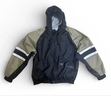 90's Athletic AW Works 나일론 자켓 M 짧은 기장 블랙
