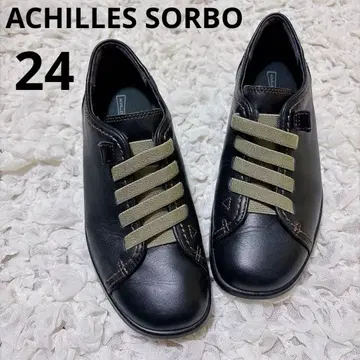 [ 상태 양호 ] ACHILLES SORBO 아킬레스 솔보 스니커즈 블랙 24