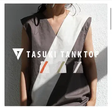 SEAVEN TASUKI TANKTOP 슬리브리스 상의 타스키