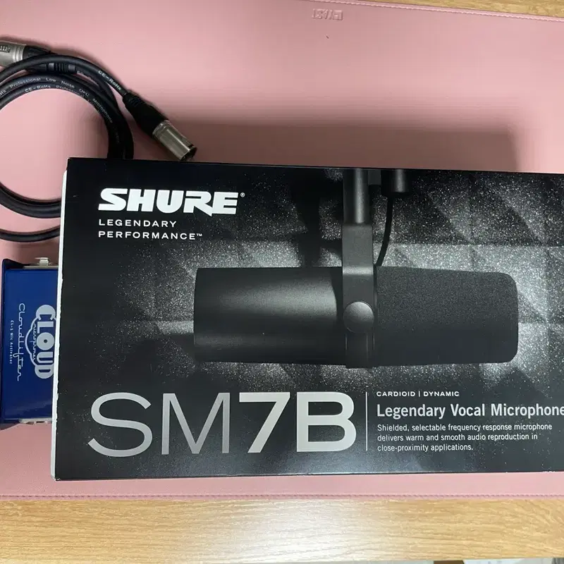 슈어 SM7B 마이크 풀박스 (클라우드 리프터 포함)