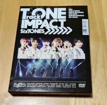 SixTONES TrackONE IMPACT DVD 초회반