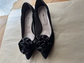DIANA 펌프스 블랙 23cm